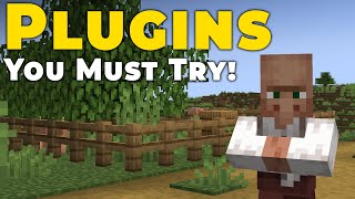 The Best Plugins for a Minecraft Server 1201 [upl. by Vashtee]