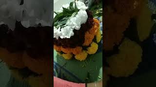 First time bathukamma perchina🌺🌹🌷❤️💖🙏🙏gowri maatha [upl. by Grefer]