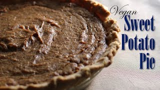 Vegan Sweet Potato Pie [upl. by Lutim]