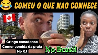 PRAIA DO BRASIL TEM ESPETO DE CAMARÃO e OUTRAS Comidas NÃO SABE O QUE É MalkoMaino [upl. by Notrub]