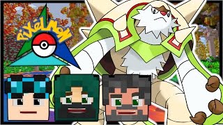 EVOLVING TO CHESNAUGHT amp LEGENDARY SPAWN  Pokémon Trinity  Minecraft 9 [upl. by Elstan951]