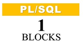 PLSQL tutorial 1 PLSQL Block Types in Oracle Database By Manish Sharma [upl. by Shiekh]