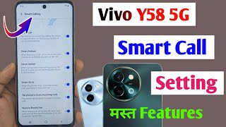 vivo y58 5g smart call settinghow to enable smart call setting vivo y58 5gvivo y58 smart calling [upl. by Althee]