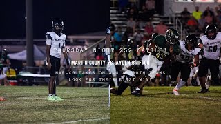 Martin County and AydenGrifton battle it out looking for their first win of the season [upl. by Dnob401]