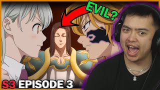 THE TRUTH BEHIND THE HOLY WAR  GODDESS RACE BAD  Seven Deadly Sins Season 3 Episode 3 Reaction [upl. by Blaine478]