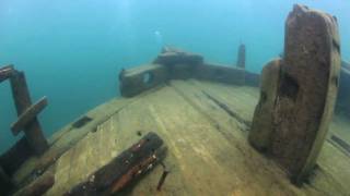 Bermuda Shipwreck Lake Superior near Munising MI [upl. by Ennavoj501]