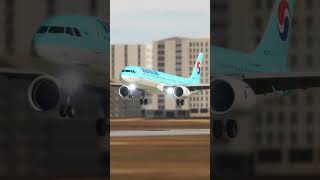 플심 대한항공 A321neo 중국 푸저우 공항 착륙  78 FPM msfs landing koreanair a321neo planespotting 대한항공 [upl. by Seward]