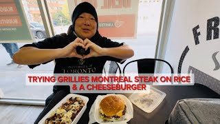 Trying Grillies’ Montreal Steak amp A Cheeseburger [upl. by Thomsen482]