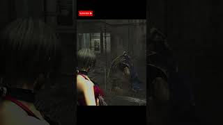 Saddler boss fight in separate ways residentevil4 residentevil [upl. by Renraw]