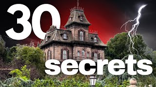 Les SECRETS du MANOIR HANTÉ de DISNEYLAND PARIS Phantom Manor [upl. by Niamor]