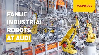 FANUC Industrial Robots at AUDI [upl. by Atiuqal]