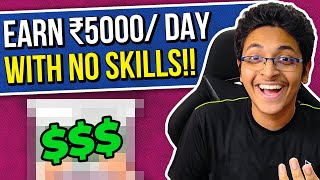 EARN Rs 5000Day Typing Online NO Skills Required Easiest Way to Make Money Online [upl. by Scevor]