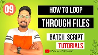 Batch File to Loop Through Files [upl. by Zaraf]