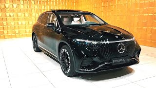 New 2024 MercedesBenz EQS 580 4MATIC SUV Most Luxurious EQS Interior Exterior Details [upl. by Anhsirk]