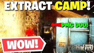 Escape From Tarkov PVE  EXTRACT CAMPING IS BACK New AI PMCs Go To EXTRACT Now Return Of The RAT [upl. by Nnylirehs]