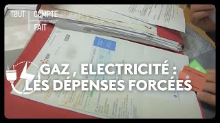 Gaz électricité  les dépenses forcées [upl. by Chappie]