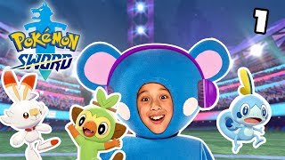 Pokémon Sword EP1  Mother Goose Club Lets Play [upl. by Ruthven]