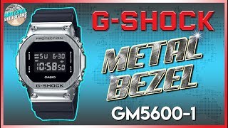 New Little Brother  GShock Metal Bezel 200m Quartz GM56001 GM5600B1  GM5600B3 Unbox amp Review [upl. by Sigvard326]