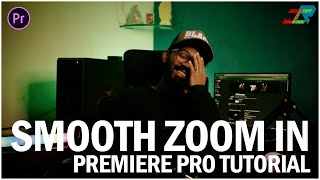 Smooth Zoom In Effect like YTB  TikTok content Creators  JCR Cinematics adobe premierepro [upl. by Elbert]