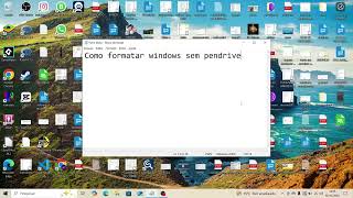 COMO FORMATAR PC SEM PENDRIVE  2025  WINDOWS [upl. by Anayit]