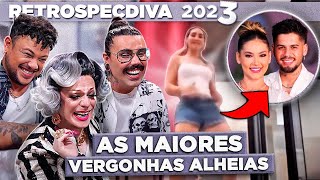 AS MAIORES VERGONHAS ALHEIAS DE 2023  RetrospecDIVA  Diva Depressão [upl. by Ellierim]