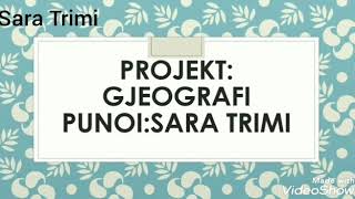 Shkolla Jeronim de RadaElbasan  Projekti quotUnë dhe mjedisi përrethquot Gjeografi klasa 7A [upl. by Ordnajela795]