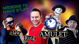 AMULET Raptor Claw Ring of Power  Missions to Make Stuff [upl. by Gideon]