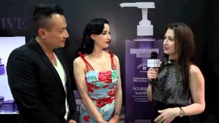 Dita Von Teese Shares Beauty Tips [upl. by Rakabuba]