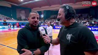 Lebanese Basketball Championship 20232024  Beirut VS Sagesse [upl. by Ayojal]