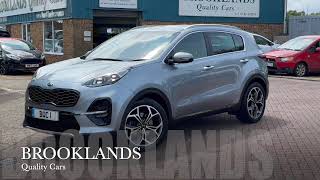 🇰🇷🇰🇷🇰🇷Kℹ️🅰️ SPORTAGE GTLINE AUTO 16CRDi 2️⃣0️⃣1️⃣8️⃣ 6️⃣8️⃣Lunar🌒Silver🇰🇷🇰🇷Brooklands Quality Cars [upl. by Odysseus]