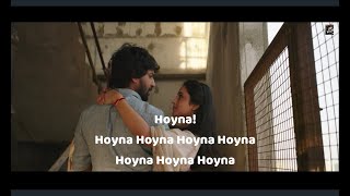 Hoyna Hoyna Lyrical Song  Gang Leader  Inno Genda  Nani amp Priyanka Arul Mohan [upl. by Enaz62]