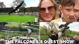 TRAVEL VLOG  WARWICK CASTLE  FALCONERS QUEST SHOW  NATALIJA [upl. by Harle]