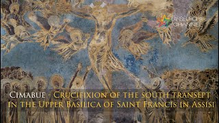 Cimabue  Crucifixion of the south transept in the Upper Basilica of Saint Francis in Assisi [upl. by Brindell]