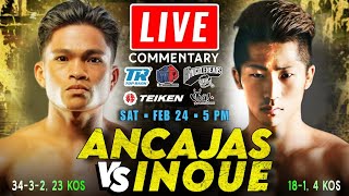 🔴LIVE Jerwin Ancajas vs Takuma Inoue Full Fight Commentary WBA World Bantamweight Championship [upl. by Wahkuna]