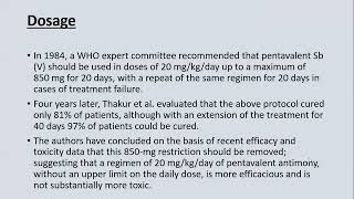 Lecture216 Pentavalent Antimony compounds in the treatment of Cutaneous Leishmaniasis [upl. by Eitsrik524]