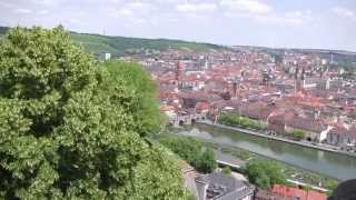 Wurzburg Germany City Tour [upl. by Dlorag374]