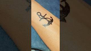 HOW TO MAKE A SIMPLE TATTOO Pen Artquottattoo tattoodesign art nato shorts [upl. by Prescott472]