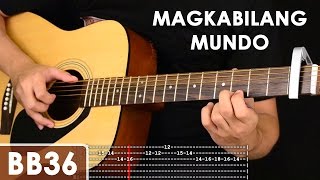 Magkabilang Mundo  Jireh Lim Guitar Tutorial includes chords strumming adlib  solo lesson [upl. by Yssirhc]