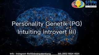 Penjelasan Hasil Tes STIFIn Intuiting introvert Ii [upl. by Annairdna907]