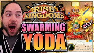 Zeroing Strongest Player Yoda808 15B power in Ark of Osiris Rise of Kingdoms [upl. by Harraf]