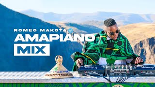 AMAPIANO MIX 2024  09 AUGUST  ROMEO MAKOTA  Maletsunyane Falls in Lesotho [upl. by Eleon]