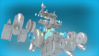 How An Air Compressor Work  Atlas Copco Centrifugal Compressor Working Animation [upl. by Anilahs446]