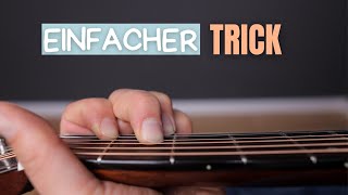 Gitarrenakkorde verstehen  Einfacher Trick [upl. by Keeler452]