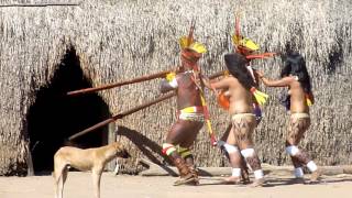 BrazilXinguIndios Kamayura Kuarup I day [upl. by Goines]