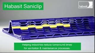 Saniclip  Quick belt opening for food processing facilities [upl. by Larochelle]