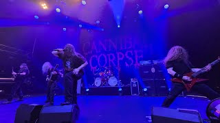 Cannibal Corpse  LIVE  Scourge of Iron  European Tour 2024 [upl. by Leonelle]