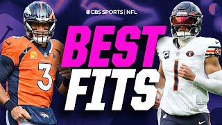 Best Ideal Situations For Justin Fields amp Russell Wilson NFL Free Agency I CBS Sports [upl. by Pinkham244]