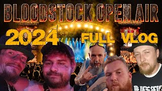 BLOODSTOCK 2024 FULL CAMPING VLOG  WERE BACK [upl. by Aubree]