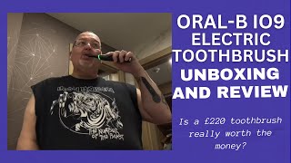 OralB io9 Electric Toothbrush  Unboxing and Review [upl. by Darryl]