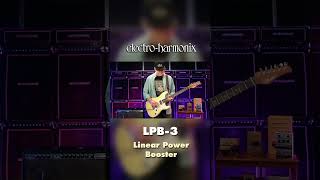 EHX LPB3 Overdrive Pedal Demo [upl. by Ecahc911]